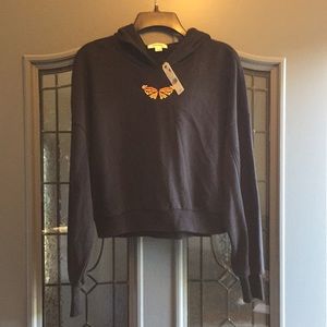 Garage Cropped Hoodie